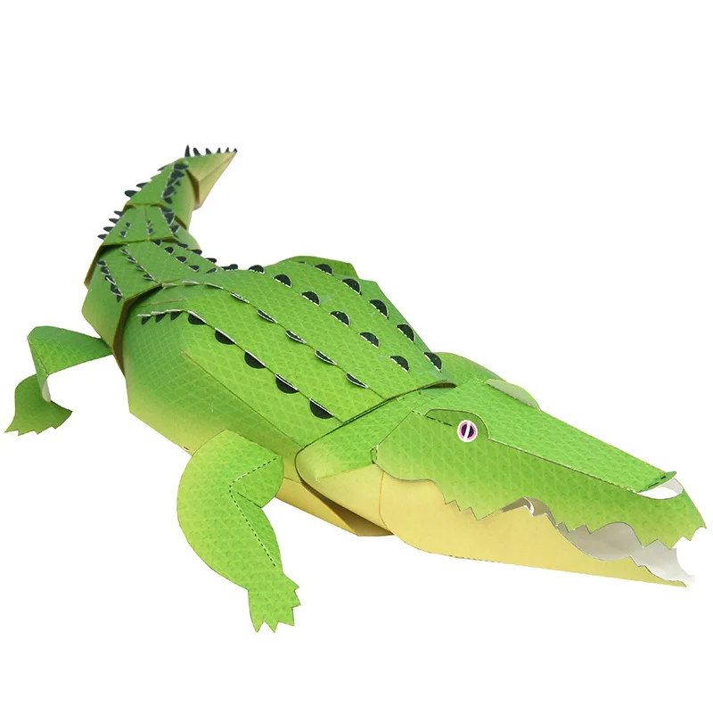 Art Craft Center - จระเข้พับ Origami Art Mini น่ารัก 3D