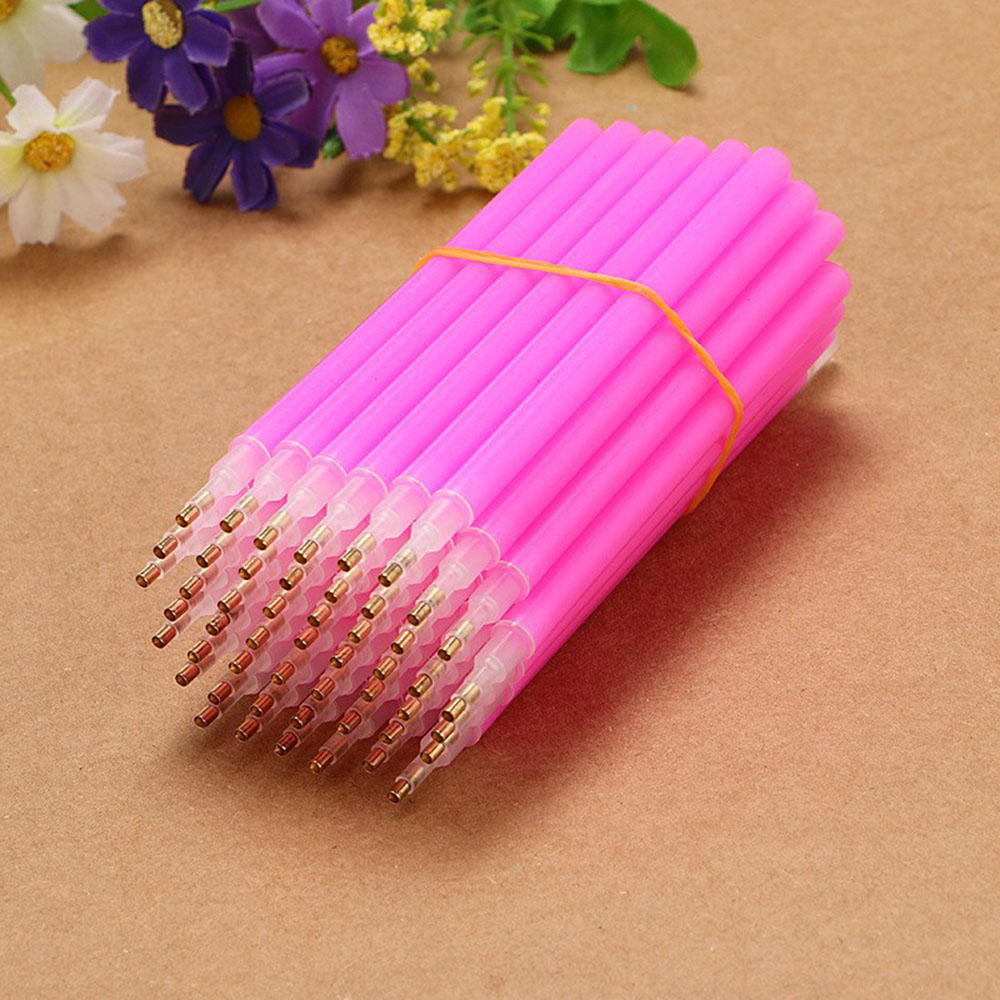 Art Craft Tools - ขายส่ง 50/100PCS พลาสติกเพชรภาพวาดปากกาเจาะเครื่องมือสแควร์รอบเจาะเย็บปักถักร้อยโมเสค DIY มือหัตถกรรมเครื่องมือ