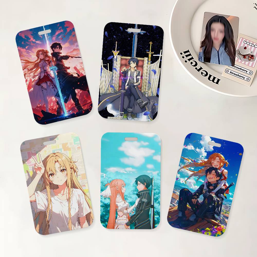 Art Craft Online - ซอร์ด อาร์ต ออนไลน์ ที่ใส่บัตรประจำตัวพร้อมสายคล้องคอสำหรับเด็ก ซองใส่บัตรเครดิต สายคล้องคอ