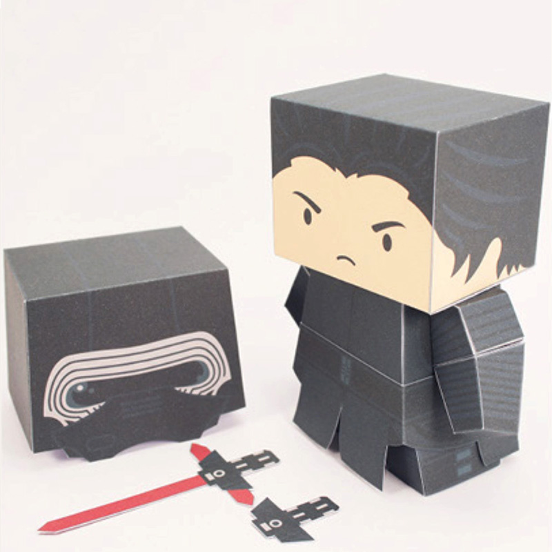 Art Craft Center - DARK APPRENTICE กระดาษรุ่น Mini 3D Cube