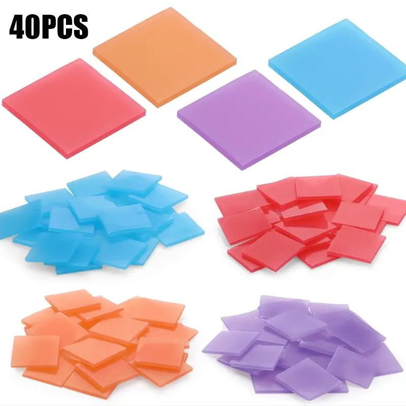Art Craft Tools - แว็กซ์สำหรับงานเพ้นท์เพชร 40 ชิ้น, แว็กซ์สำหรับตกแต่งเล็บ, อุปกรณ์งานฝีมือเพ้นท์เพชร DIY