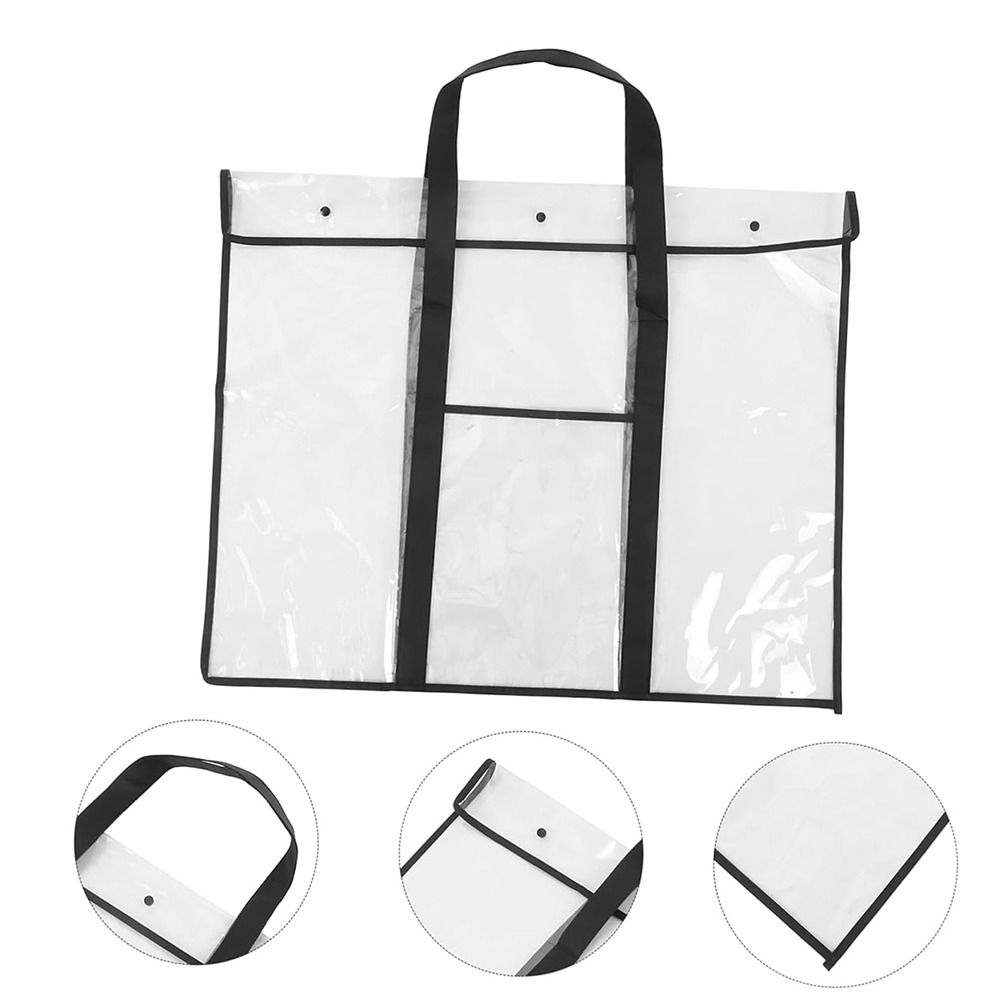 Art Portfolio Bag - กระเป๋าใส่ผลงานศิลปะแบบใหม่ ทนทาน ขนาดใหญ่ กันน้ำ วัสดุ PVC