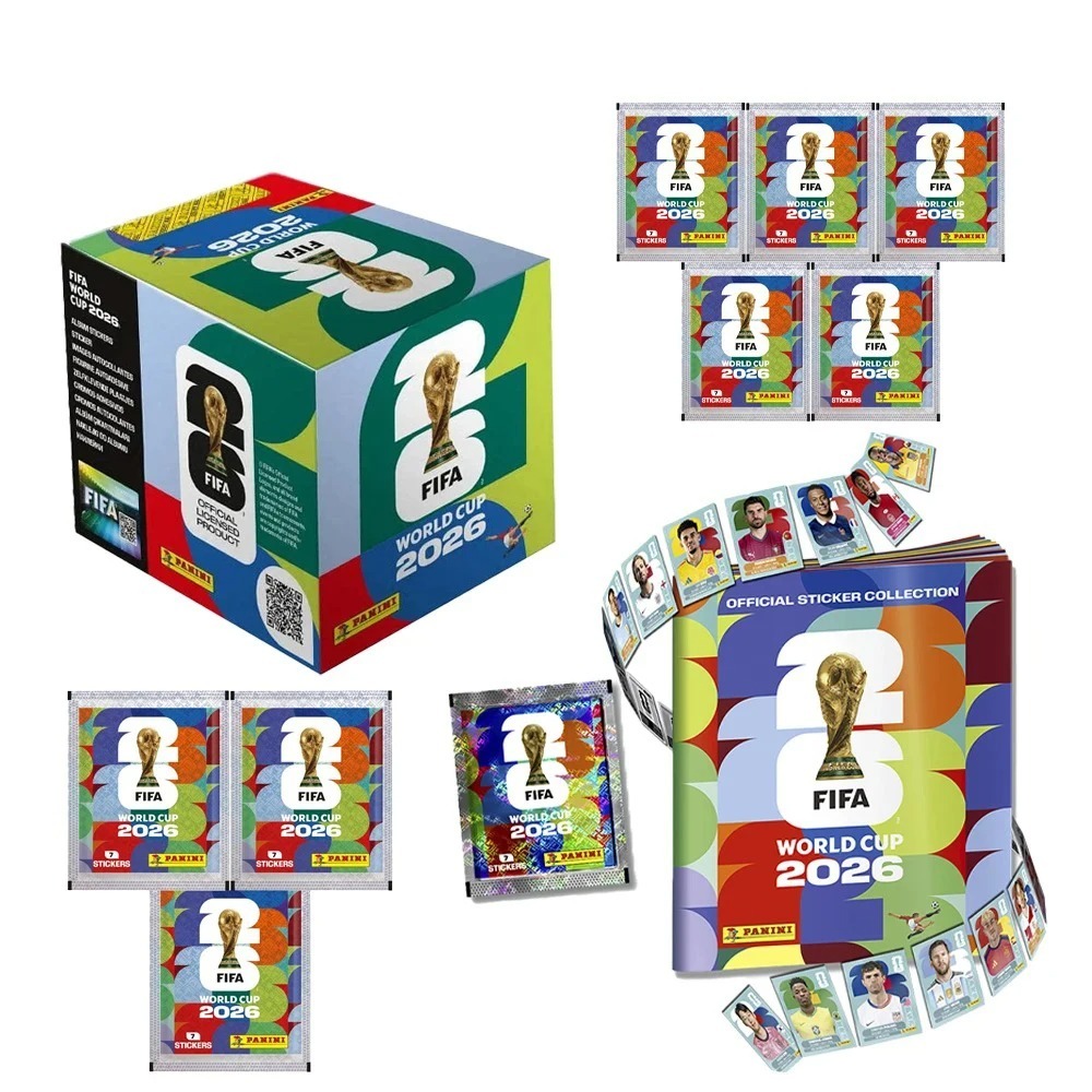 Origami Paper Set - กล่องสะสมสติกเกอร์ฟุตบอล Panini 2026 FIFA World Cup