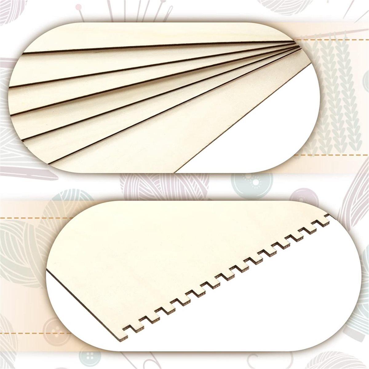 ชุดเครื่องมือสานตะกร้าไม้แบบมี - Art Craft Tools บทวิจารณ์และราคา