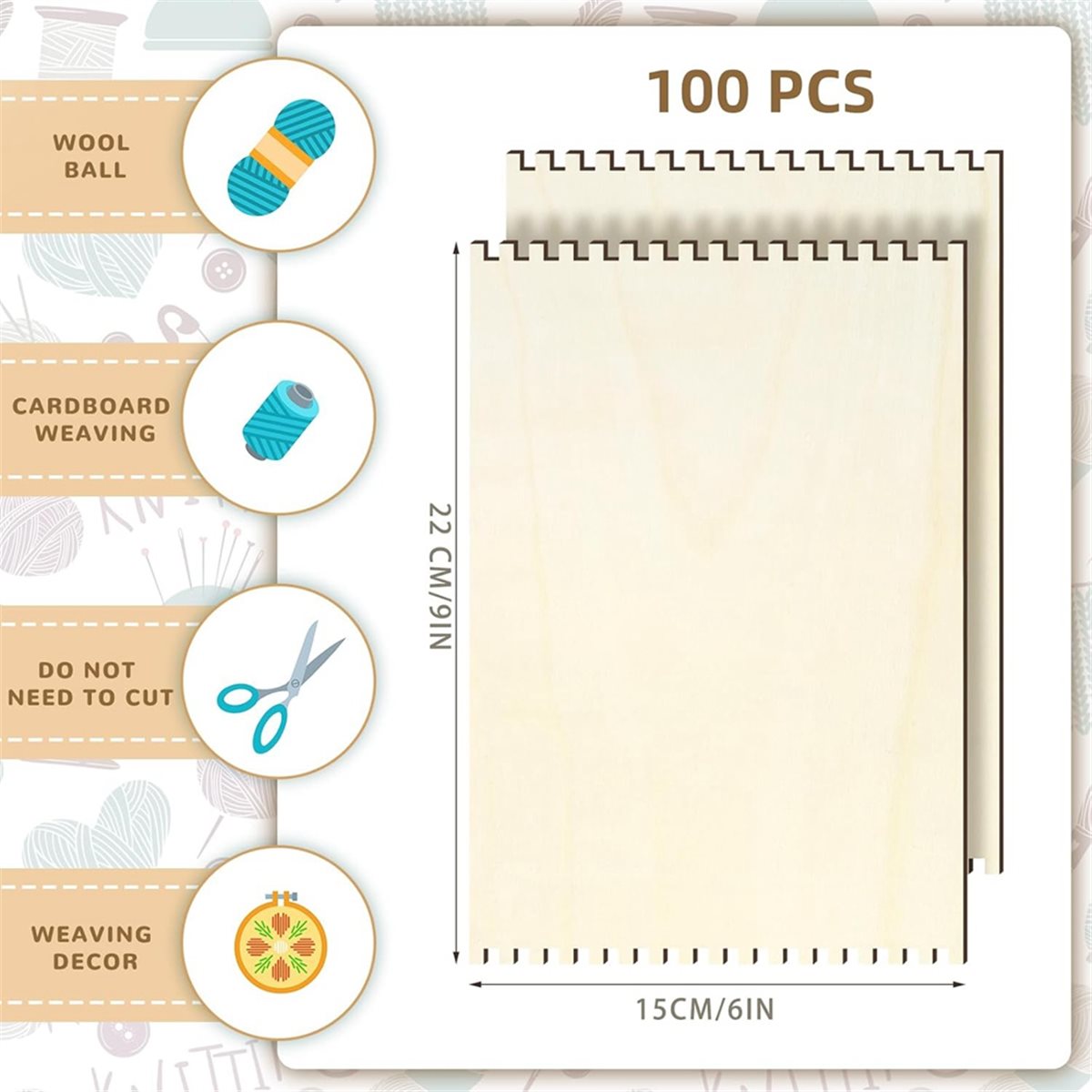 ชุดเครื่องมือสานตะกร้าไม้แบบมี - Art Craft Tools บทวิจารณ์และราคา