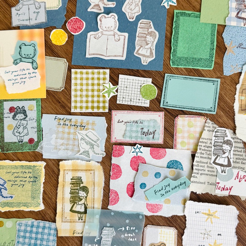 Zzoton Lovely Girl Bear Hat Vi - Rubber Stamp Blank บทวิจารณ์และราคา