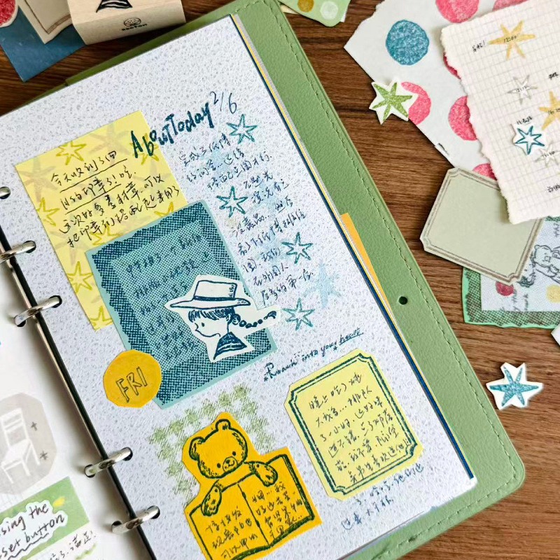Zzoton Lovely Girl Bear Hat Vi - Rubber Stamp Blank บทวิจารณ์และราคา