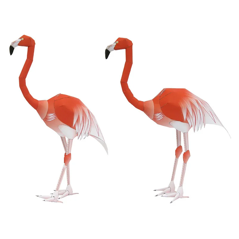 Caribbean Flamingo พับสามนก Or - Art Craft Center บทวิจารณ์และราคา