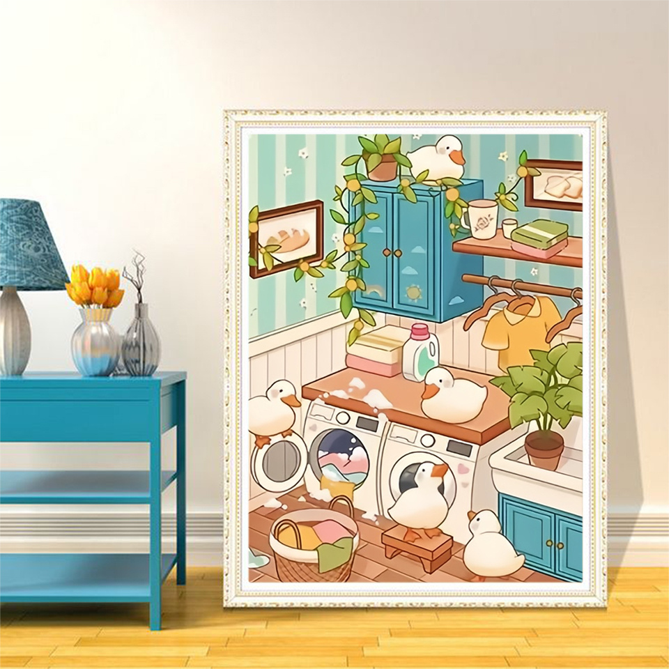 Evershine Mata Bor persegi ภาพ - Art Craft Duck บทวิจารณ์และราคา