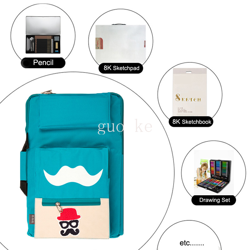 8K เด็ก Art กระเป๋า A3 Sketchp - Art Portfolio Bag บทวิจารณ์และราคา