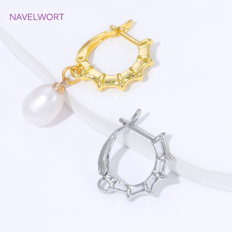 ตะขอเกี่ยวต่างหูแบบเรียบ ชุบทอ - Art Craft Ideas บทวิจารณ์และราคา