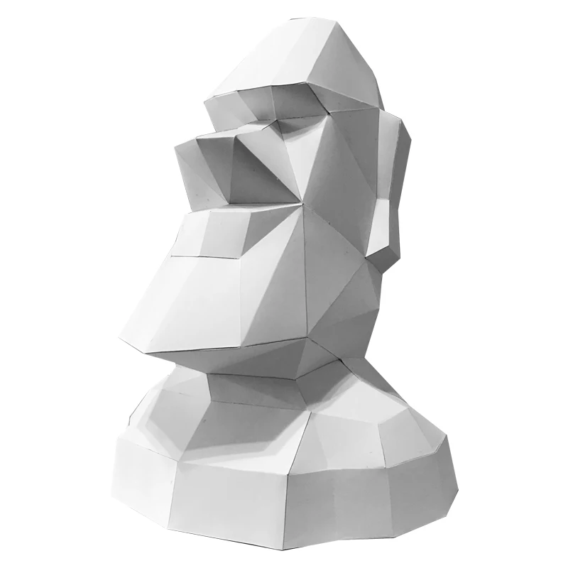 ขนาดใหญ่ขนาดเกาะอีสเตอร์ Moai  - Art Craft Center บทวิจารณ์และราคา