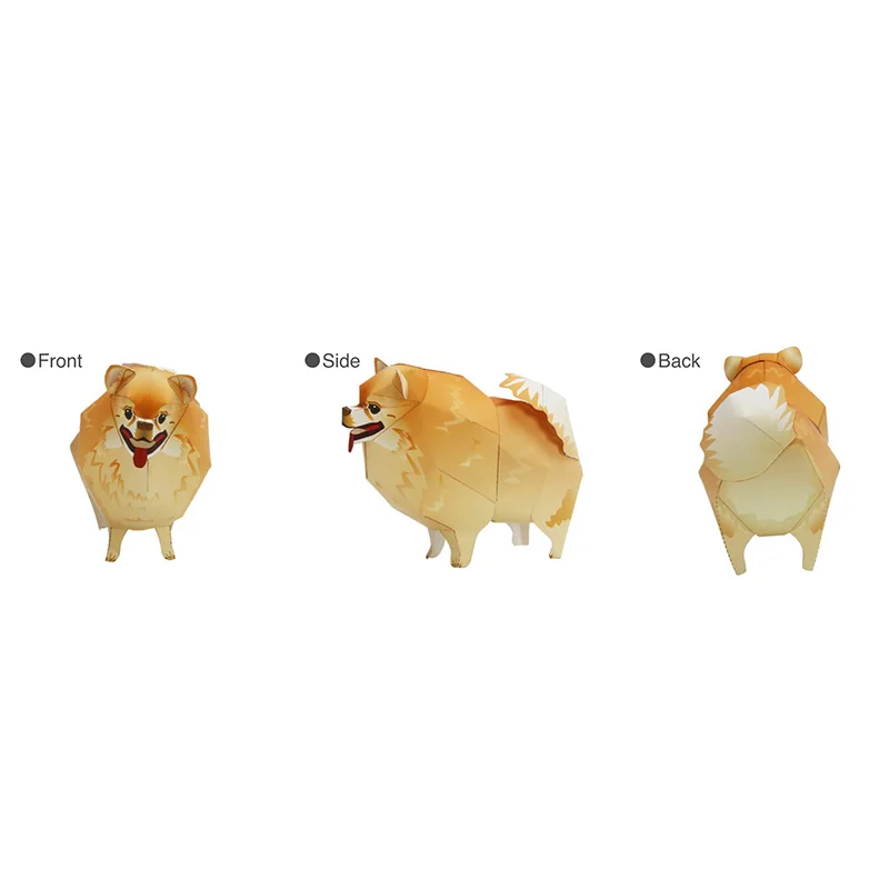 สุนัข Pomeranian พับ Origami A - Art Craft Center บทวิจารณ์และราคา