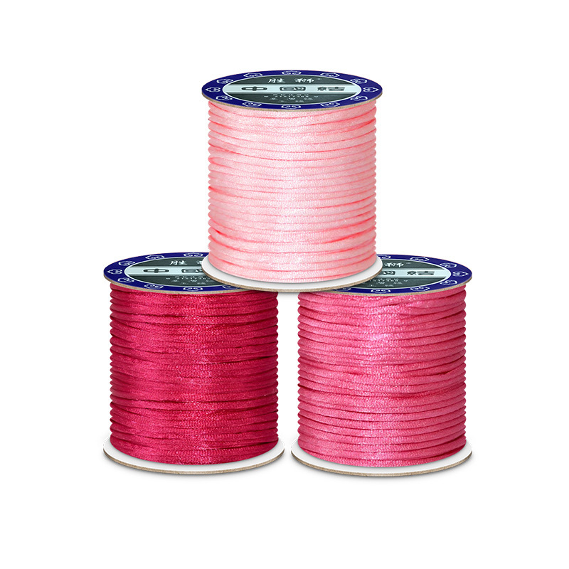 ด้ายสายไนลอนสีแดง2มม. สำหรับสร - Macrame Cord Cotton บทวิจารณ์และราคา