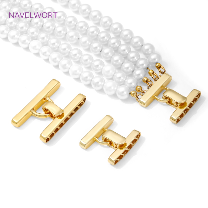 ตัวล็อคสร้อยคอหลายเส้น ชุบทอง  - Art Craft Ideas บทวิจารณ์และราคา