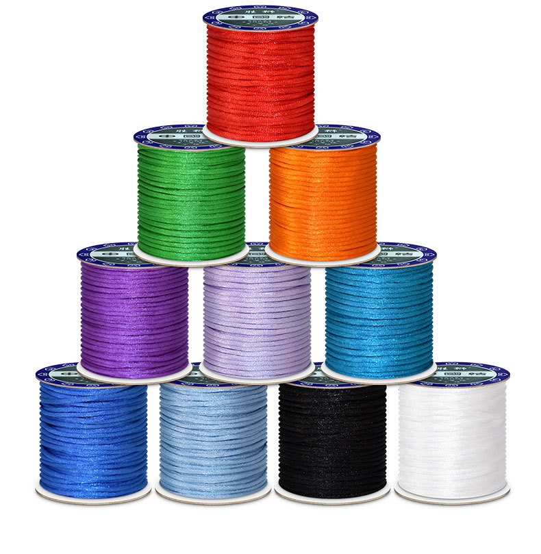 1.5 มม.2 มม.2.5 มม.ผ้าฝ้ายไนลอ - Macrame Cord Cotton บทวิจารณ์และราคา