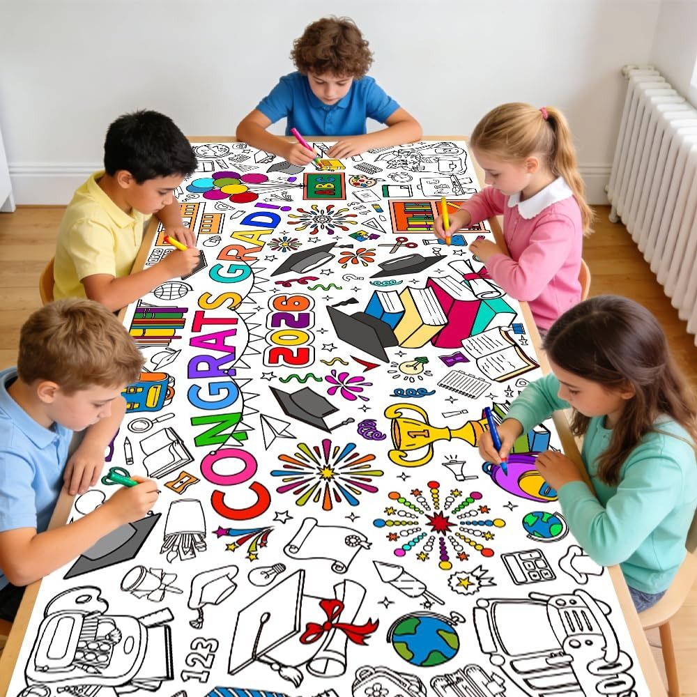 โปสเตอร์ระบายสีสำหรับงานรับปริ - Art Craft Doodle บทวิจารณ์และราคา