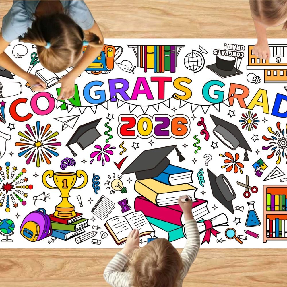 โปสเตอร์ระบายสีสำหรับงานรับปริ - Art Craft Doodle บทวิจารณ์และราคา