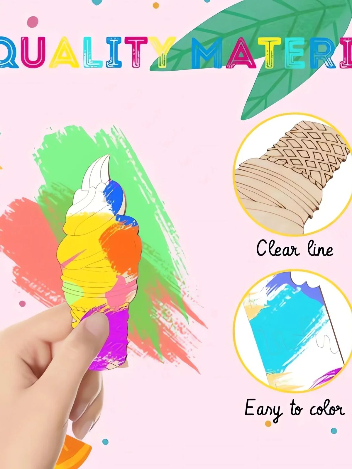 แผ่นไม้ไอศกรีม6/30ชิ้นสำหรับฤด - Art Craft Doodle บทวิจารณ์และราคา