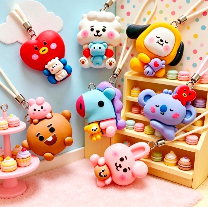 ชุด 7 ชิ้น BT21 ชาร์มการ์ตูนเร - Art Craft Ideas บทวิจารณ์และราคา