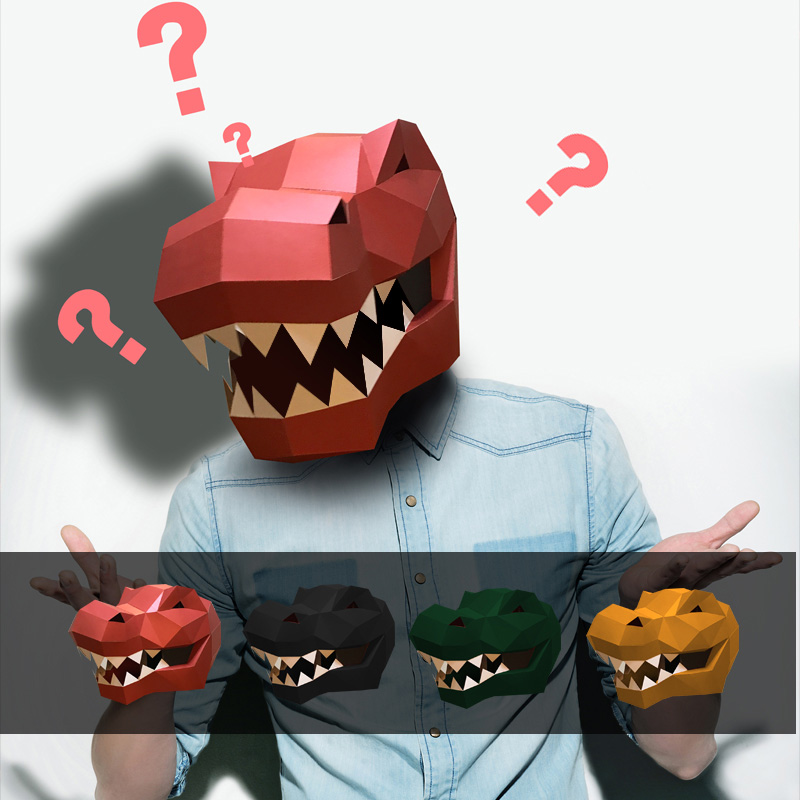 Tyrannosaurus Rex สัตว์หน้ากาก - Art Craft Center บทวิจารณ์และราคา