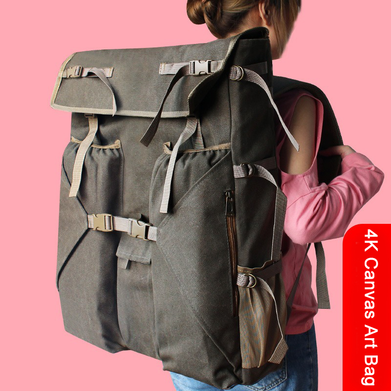 กระเป๋าศิลปะบนผืนผ้าใบ 4K กระเ - Art Portfolio Bag บทวิจารณ์และราคา