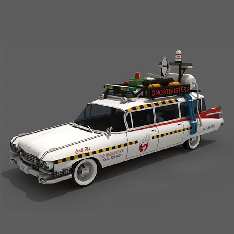 Ghostbusters รถ Ecto-1A 1:20 O - Art Craft Center บทวิจารณ์และราคา