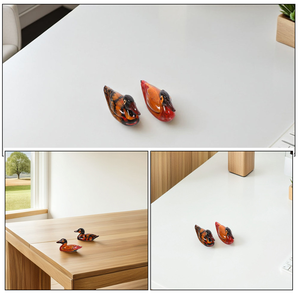 8คู่ของรูปปั้นเป็ดแมนดารินตกแต - Art Craft Duck บทวิจารณ์และราคา
