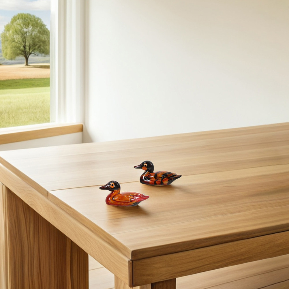 8คู่ของรูปปั้นเป็ดแมนดารินตกแต - Art Craft Duck บทวิจารณ์และราคา