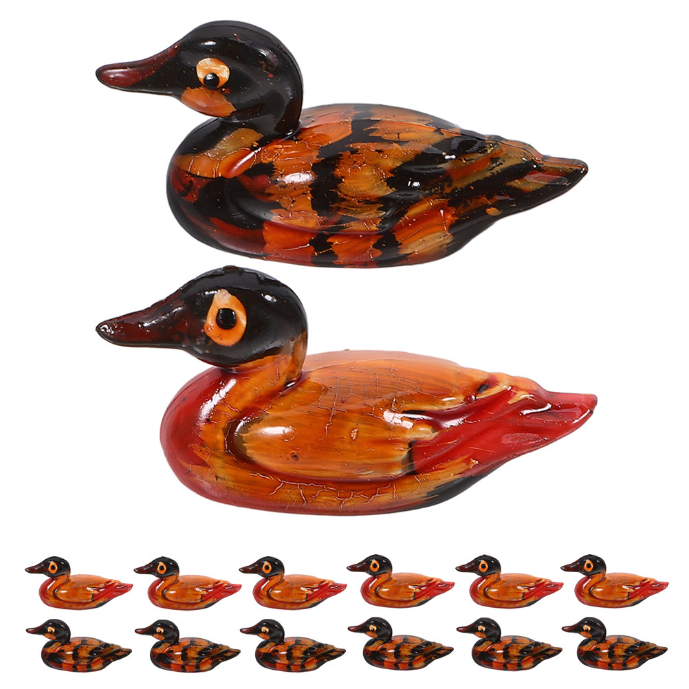 8คู่ของรูปปั้นเป็ดแมนดารินตกแต - Art Craft Duck บทวิจารณ์และราคา