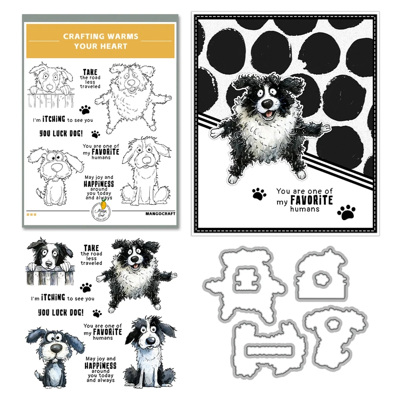 แม่พิมพ์ตัดรูปอุ้งเท้าและสุนัข - Rubber Stamp Blank บทวิจารณ์และราคา