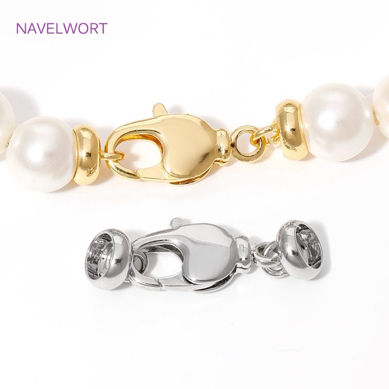 18K ทองชุบทองเหลือง Clasps กุ้ - Art Craft Ideas บทวิจารณ์และราคา