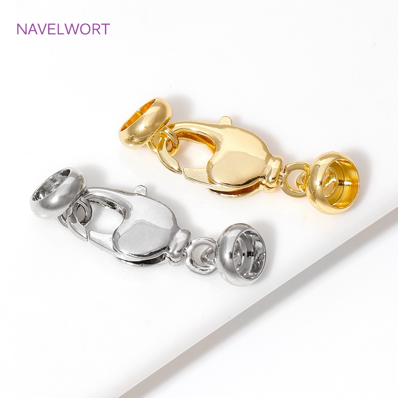 18K ทองชุบทองเหลือง Clasps กุ้ - Art Craft Ideas บทวิจารณ์และราคา