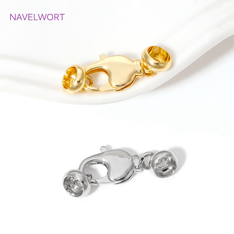 18K ทองชุบทองเหลือง Clasps กุ้ - Art Craft Ideas บทวิจารณ์และราคา