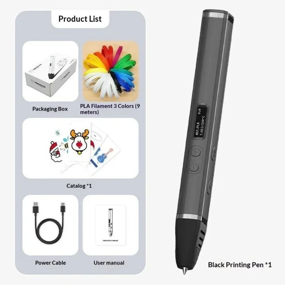 ปากกาพิมพ์ 3 มิติ จอ OLED ระดั - Art Craft Doodle บทวิจารณ์และราคา