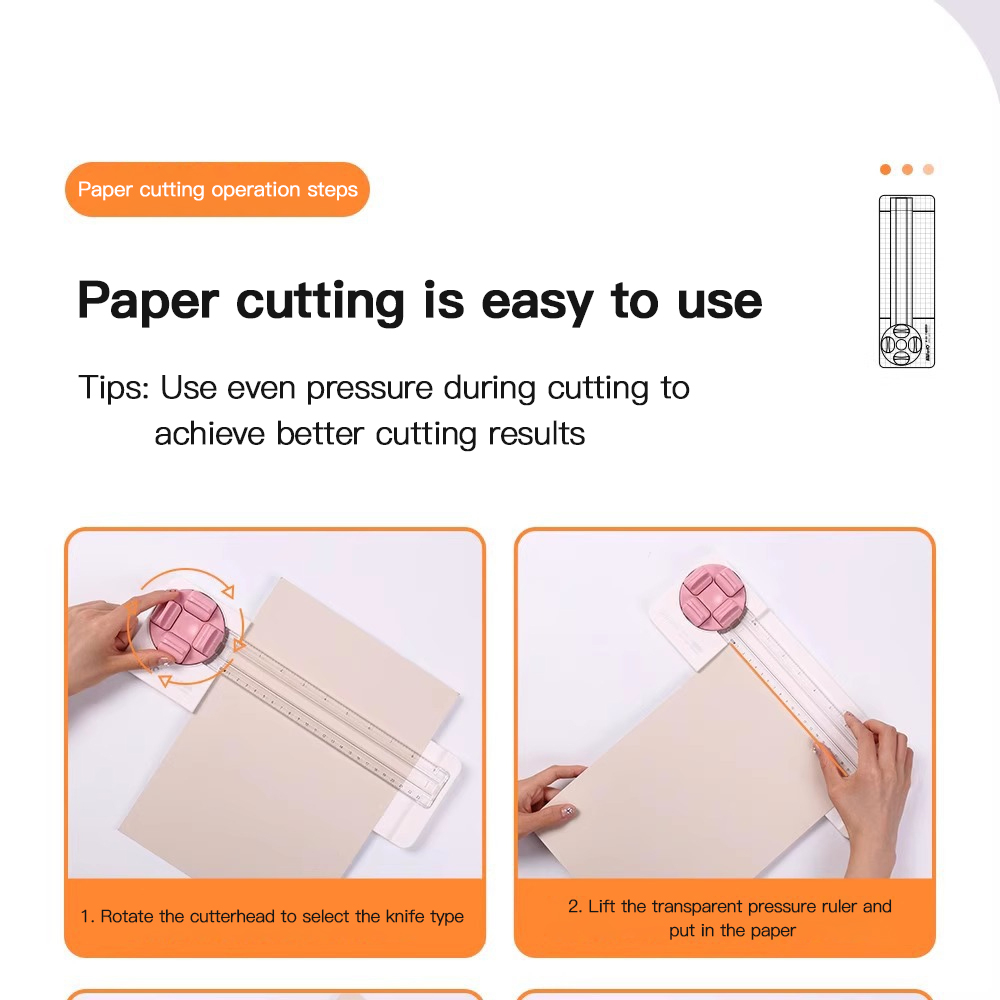 เครื่องตัดกระดาษขนาดเล็ก 1 ชิ้ - Art Craft Tools บทวิจารณ์และราคา