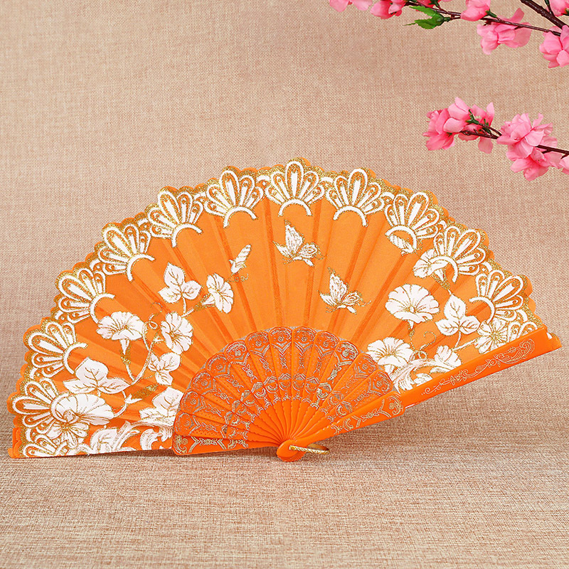 พัดพัดลมแบบพับได้สไตล์จีนย้อนย - Art Craft And Cloth บทวิจารณ์และราคา