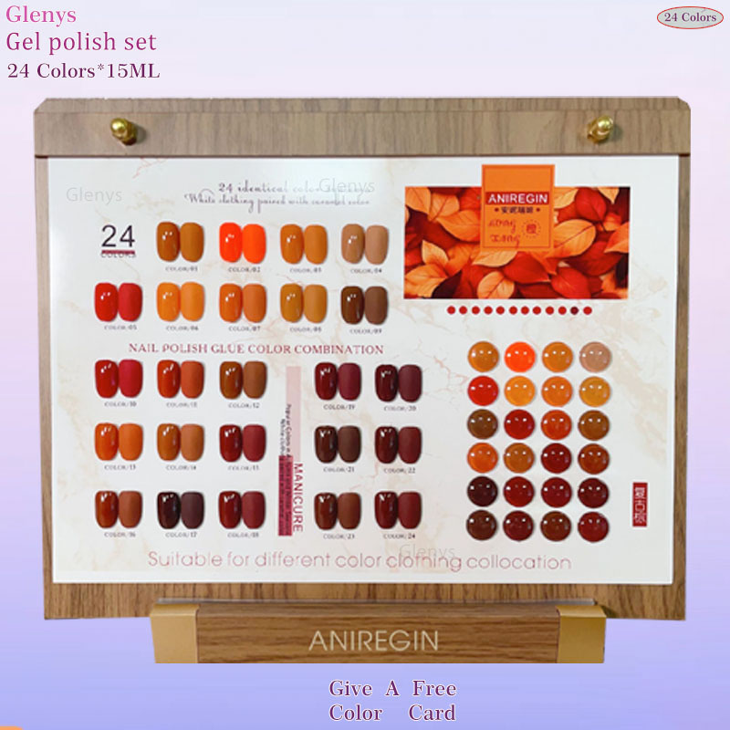 ยาทาเล็บสีน้ำตาลวินเทจ 24 สี ก - Art Craft Online บทวิจารณ์และราคา