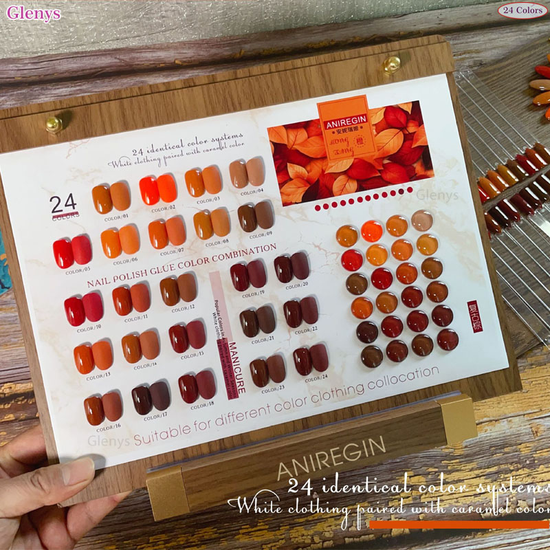 ยาทาเล็บสีน้ำตาลวินเทจ 24 สี ก - Art Craft Online บทวิจารณ์และราคา
