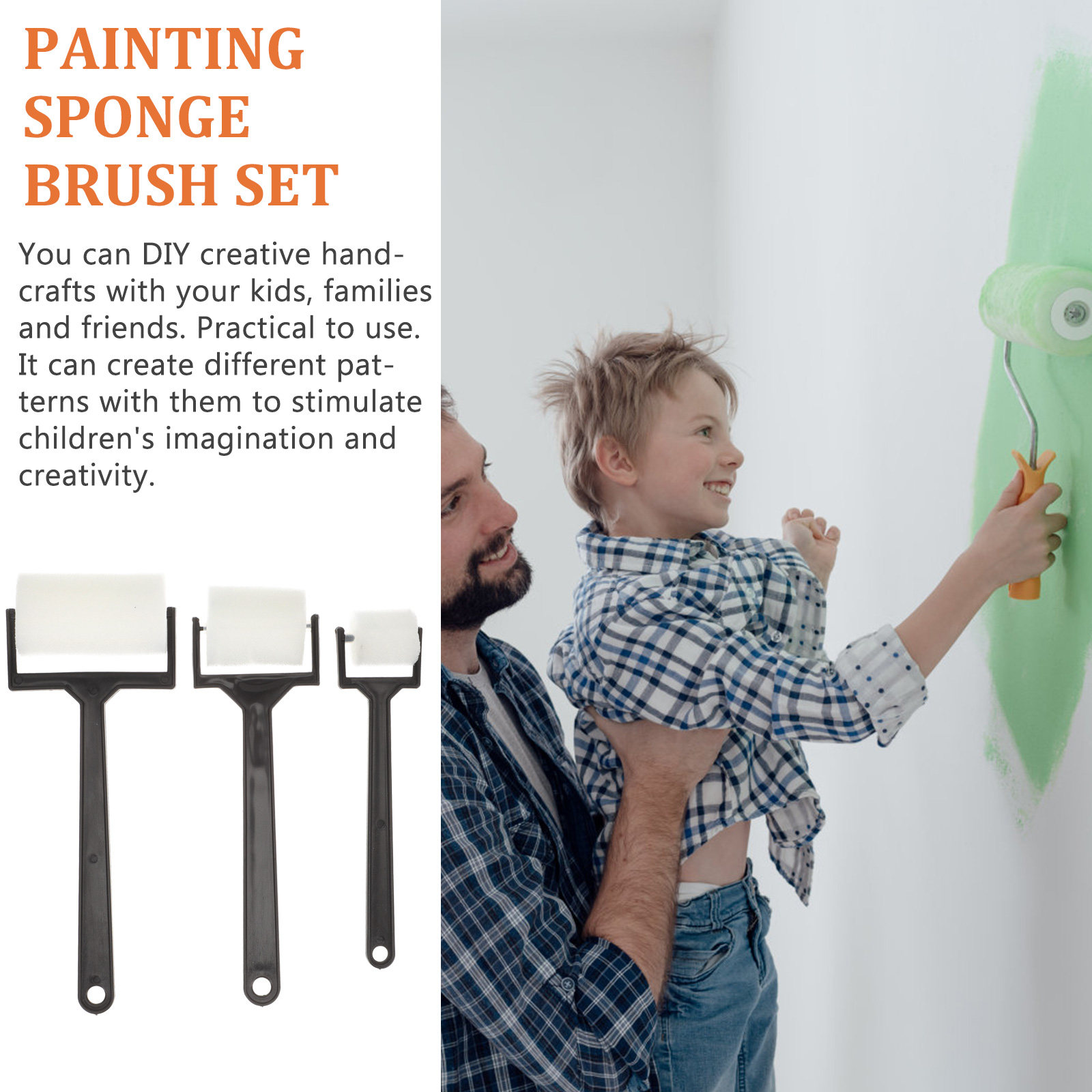 15 ชิ้นชุดแปรงฟองน้ำวาดภาพศิลป - Art Craft For Preschoolers บทวิจารณ์และราคา
