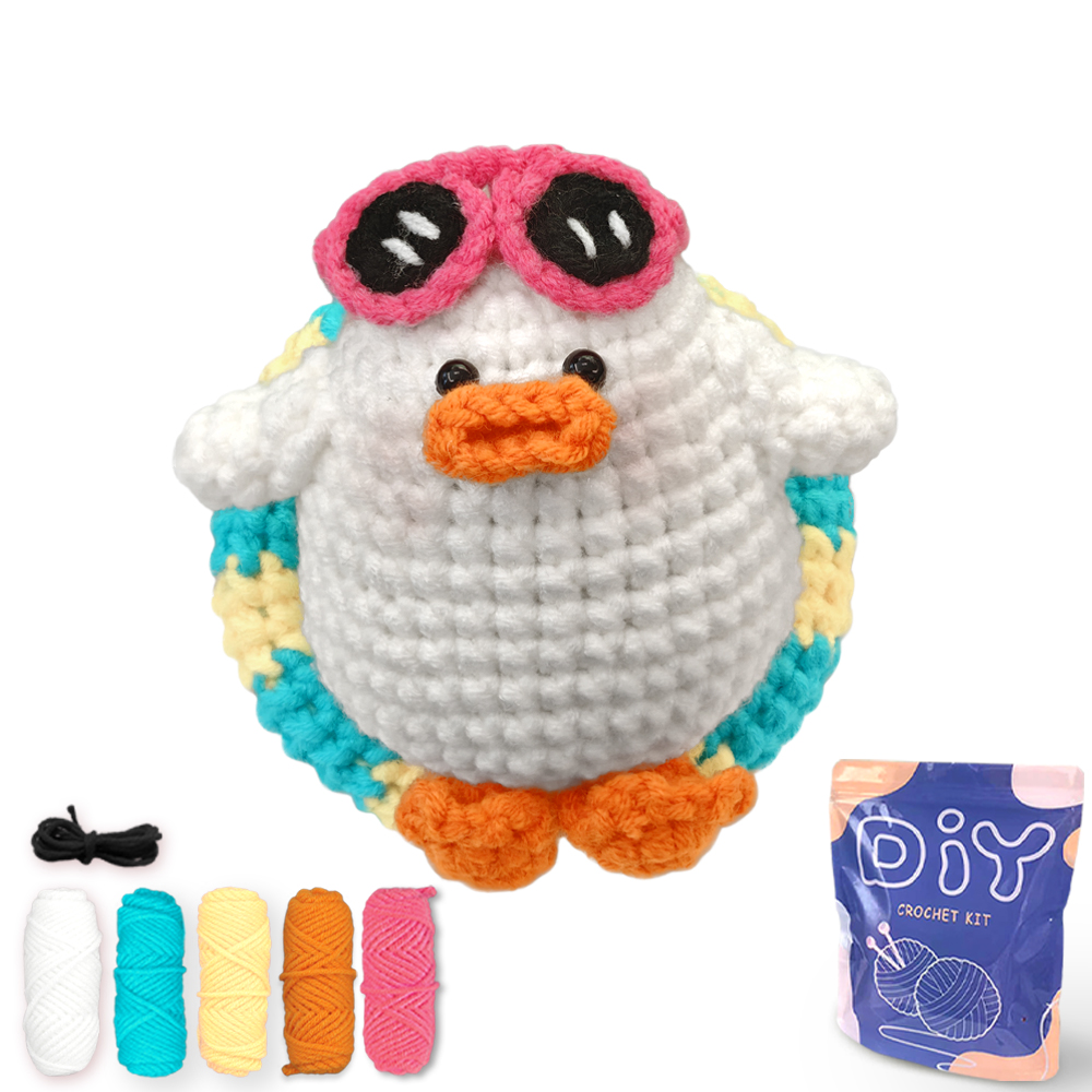 ชุดอุปกรณ์ถักโครเชต์ YAMAXIN ส - Art Craft Duck บทวิจารณ์และราคา