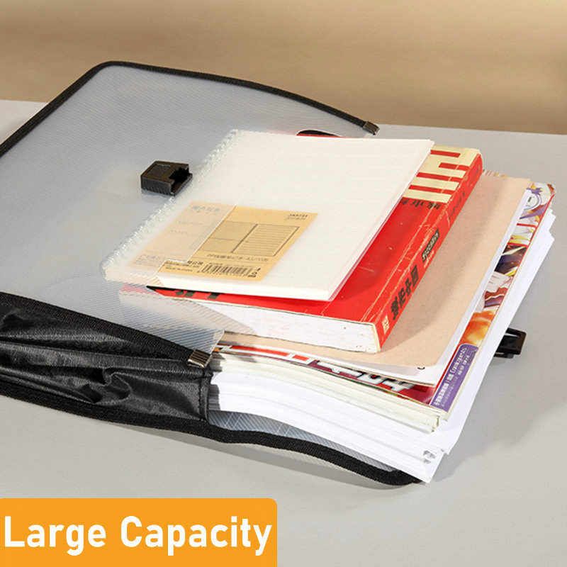 ถุงพลาสติกใสแบบพกพากระเป๋าวาดภ - Art Portfolio Bag บทวิจารณ์และราคา