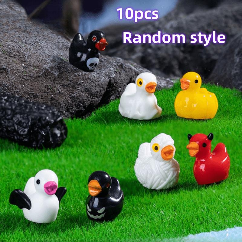 รูปปั้นเป็ดจิ๋ว 10 ชิ้น - ของต - Art Craft Duck บทวิจารณ์และราคา