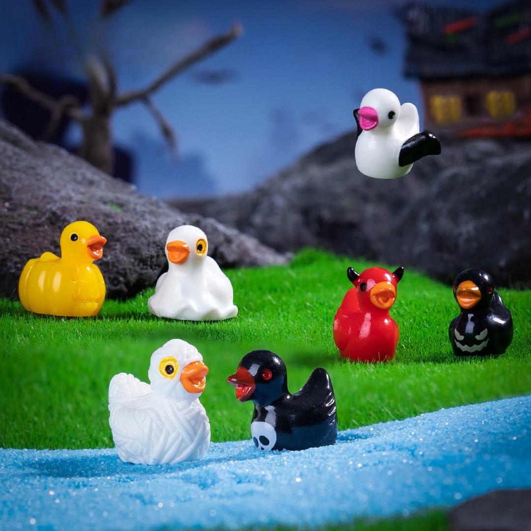 รูปปั้นเป็ดจิ๋ว 10 ชิ้น - ของต - Art Craft Duck บทวิจารณ์และราคา