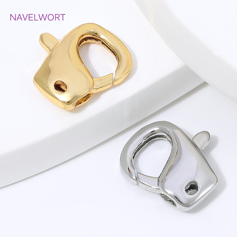 ตัวล็อกแบบก้ามปูชุบทอง 18K ขนา - Art Craft Ideas บทวิจารณ์และราคา
