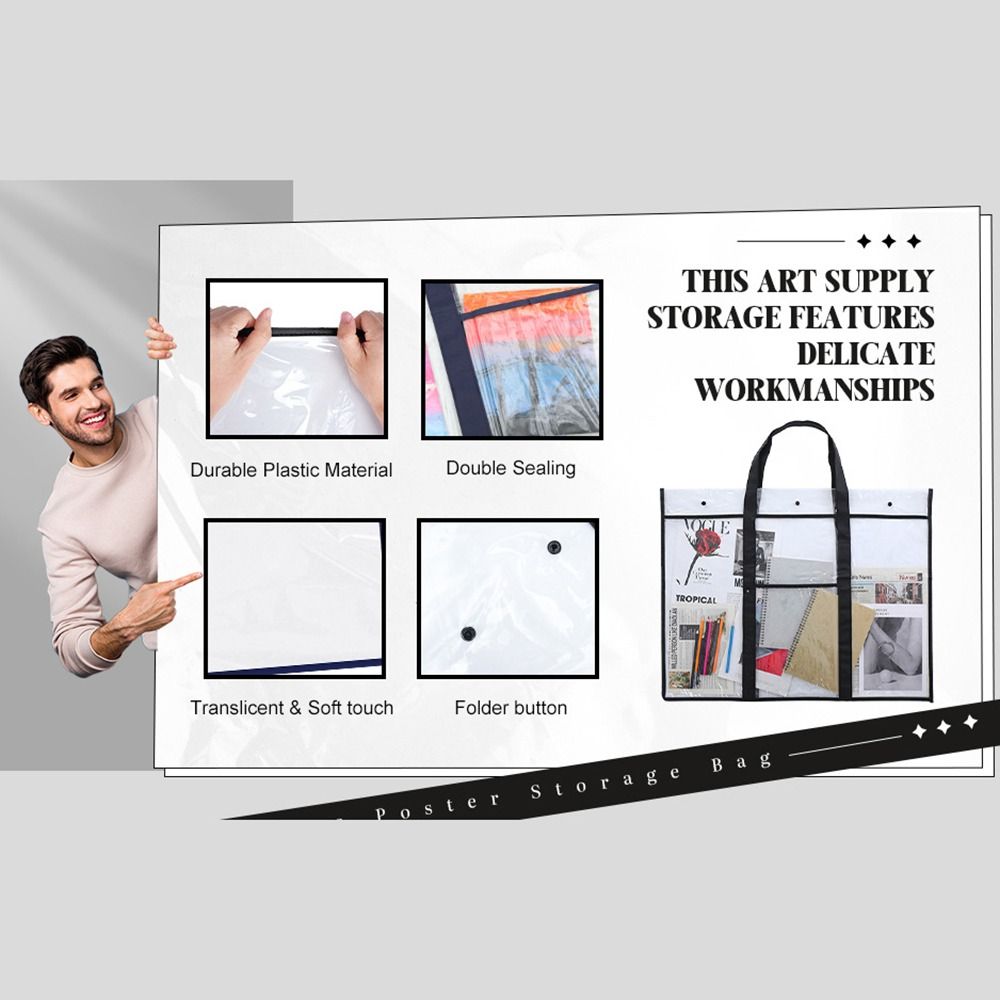 กระเป๋าใส่ผลงานศิลปะแบบใหม่ ทน - Art Portfolio Bag บทวิจารณ์และราคา