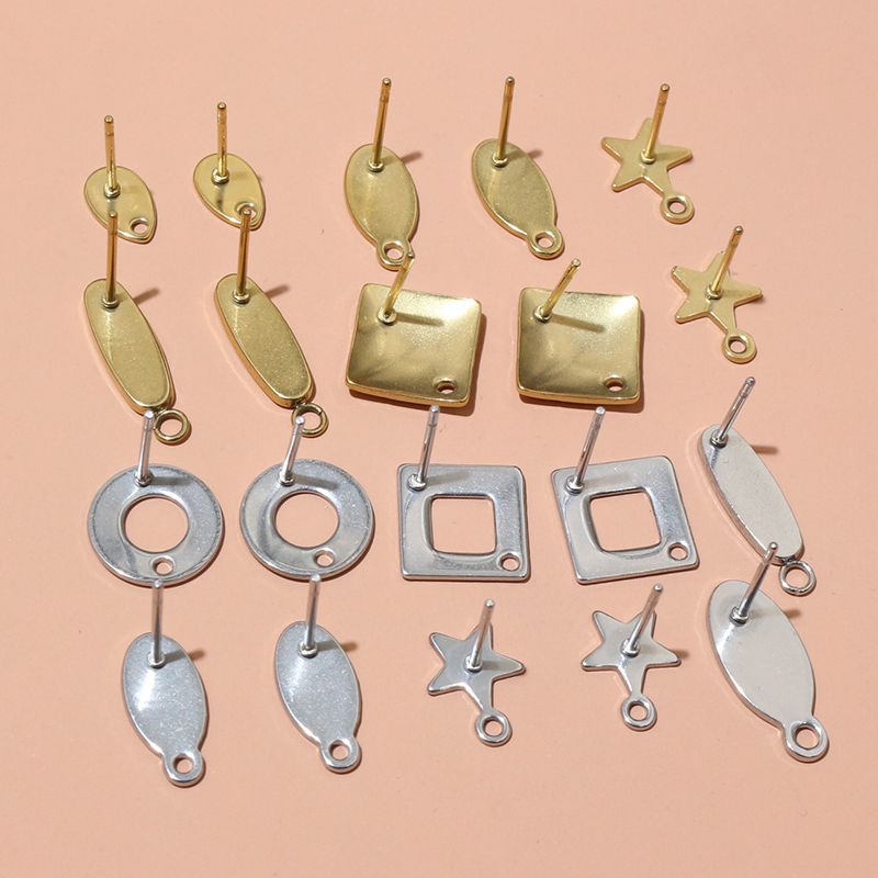 20ชิ้นสแตนเลสหัตถกรรมต่างหูกระ - Art Craft Ideas บทวิจารณ์และราคา