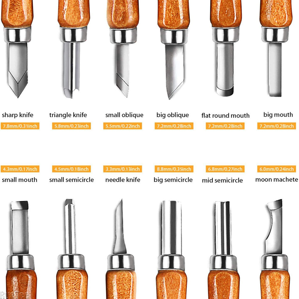 ชุดเครื่องมือแกะสลักไม้ SK2 12 - Art Craft Tools บทวิจารณ์และราคา