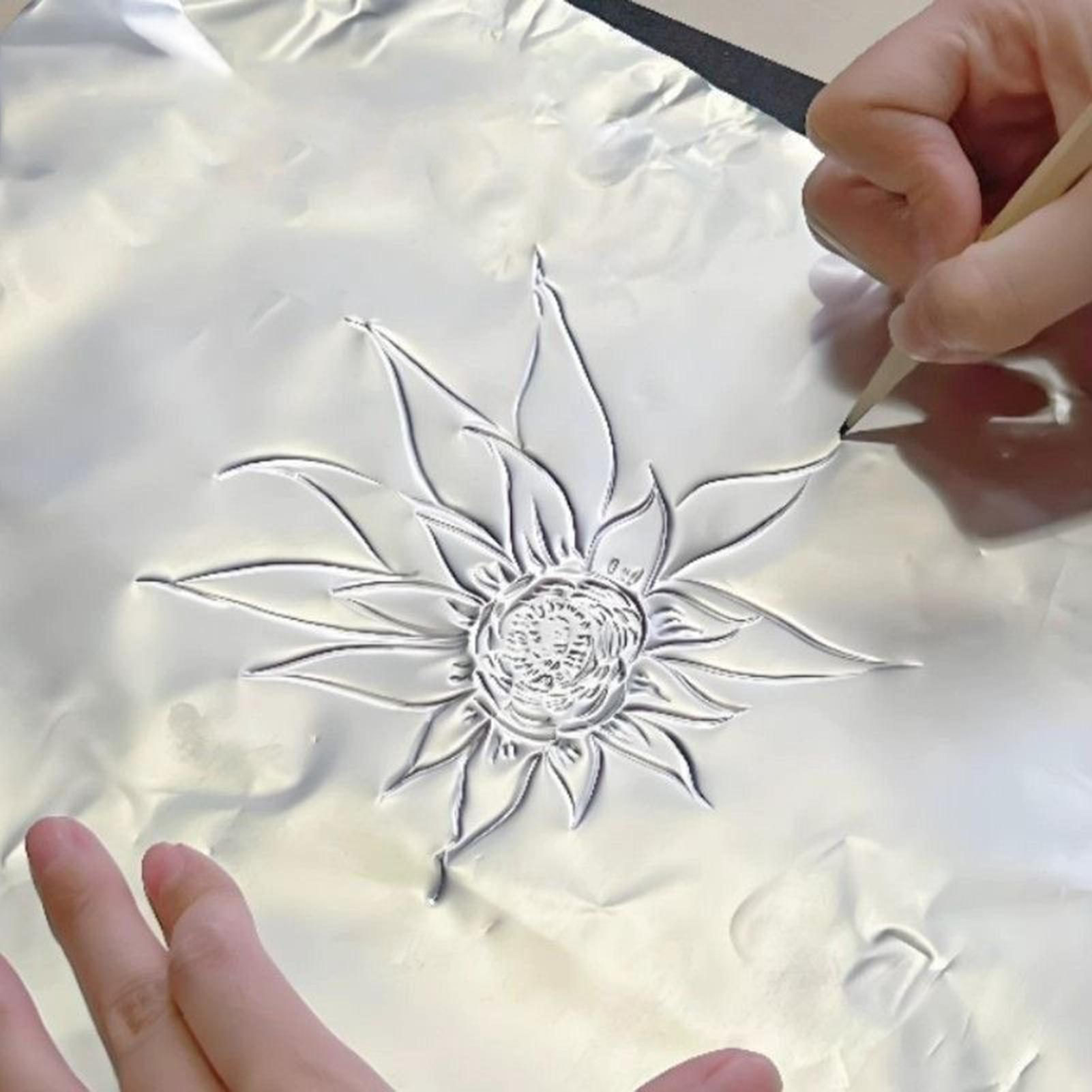 กระดาษฟอยล์สำหรับงานฝีมือ 100  - Art Craft Tools บทวิจารณ์และราคา