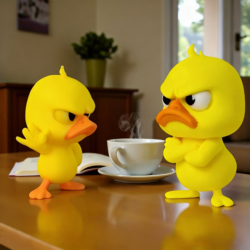 รูปปั้นเป็ดเหลืองโกรธ 1/3 ชิ้น - Art Craft Duck บทวิจารณ์และราคา